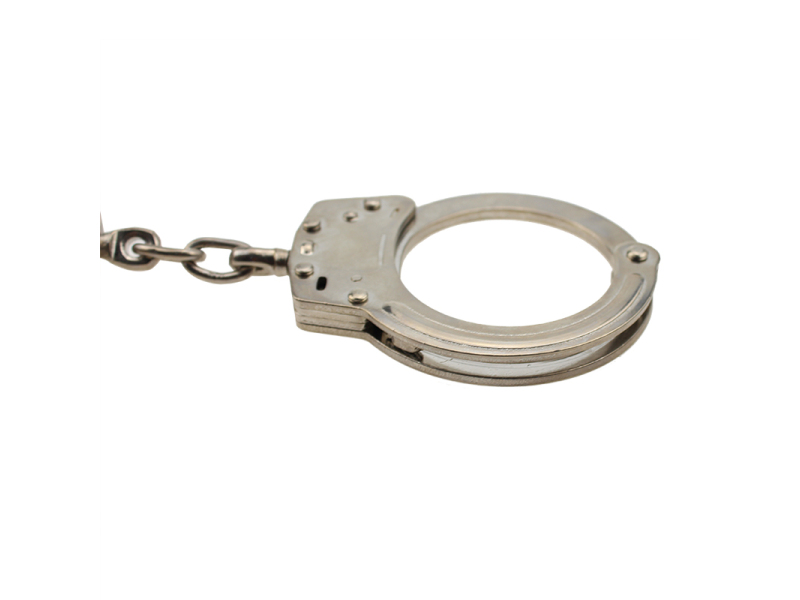 Nickel plated carbon steel handcuffs HC0211